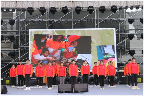 弘揚志愿精神，綻放青春色彩——我校團委榮獲“2019-2020年韶關市賽事賽會志愿服務優秀組織獎”并組織表演活動